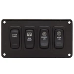 Regal Boat Dash Switch Panel 424606 3 X 5 1/2 Inch Black Aluminum. Fixed Price $106.17.