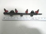 6D8-13761-00-00 Yamaha 75HP 4 Stk Outboard Fuel Injectors & Rail 6D8-13161-00-00. Fixed Price $300.00.
