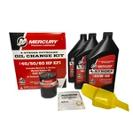 Mercury Marine/quicksilver New Oem 25W-40 Oil Change Kit, 8M0081916, 8M0081912. Fixed Price $50.99.