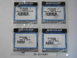 Mercury Quicksilver Mariner 25-8144961 O-ring Oem Pack Of Each. Fixed Price $15.99.