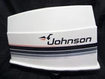 1985 Johnson J70TLCOS 70HP Engine Cover Cowl 395198 Hood Motor Outboard Evinrude. Fixed Price $148.99.