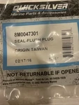 8M0047301 Verado V8 Flush Plug Seal (R1973,51C). Fixed Price $5.00.