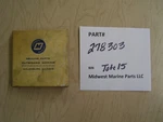 New Vintage Omc Oem Evinrude Johnson Piston Rings 278303, 0278303 T15. Fixed Price $21.50.