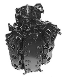 Remanufactured Mercury & Mariner 1992-2001 135/150 Hp V6 2.0L Outboard Powerhead. Fixed Price $4991.00.