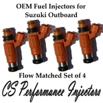 4X Oem Fuel Injectors For Suzuki Outboard DF90 DF100 DF115 DF140 Hp CDH-210. Fixed Price $179.99.