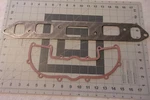 Mercury Quicksilver 27-34605A1 Exhaust Aluminum Manifold Gasket Set Mercruiser. Fixed Price $29.99.