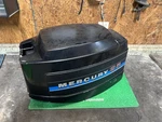 Mercury Oem 25HP 25XD Motor Cover Top Cowl 2190-9163A22 Black With Decals. Fixed Price $119.99.