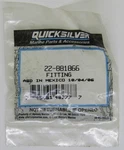 New Quicksilver Mercury Marine Boat Fitting Part No. 22-881866. Fixed Price $8.99.