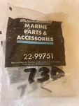 Oem # 22-99751 New Mercury Outboard Fuel Elbow Fitting (R343). Fixed Price $9.50.