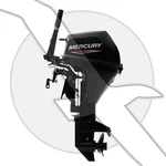 Mercury Marine 9.9HP Four Stroke Outboard Engine El. Fixed Price $2549.99.