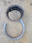Honda HS520 Snowblower Chute Bush 76325-V10-000 And Sitting Plate 76321-V10-000. Fixed Price $110.99.