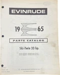 1965 Evinrude Outboard Parts Catalog Ski-twin 33 Hp Item No. 4230 278648. Fixed Price $10.95.