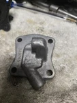 Nos Omc Outboard Thermostat Cover 329745. Fixed Price $17.50.