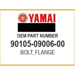 Yamaha Bolt, Flange 90105-09006-00 Oem New. Fixed Price $6.40.