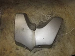 Honda BF225A 225HP 4 Stroke Outboard Lower Mount Cover Set (63736-ZY3-610ZA). Fixed Price $50.00.
