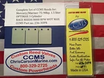 Ccms Mercury/mariner Race Reed Valve 75-125HP.1.5 Liter 3CYL Optimax PN.236-3OPR. Fixed Price $70.00.