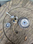 Vintage 1969 Eska M&w Sea King 5HP 60-28925 Outboard Boat Magneto Plate Assembly. Fixed Price $12.00.