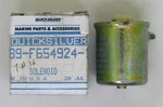 New Quicksilver Mercury Marine Boat Oem Solenoid Part No. 89-F654924-1. Fixed Price $109.99.