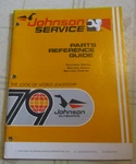 1956-1979 Johnson Outboard Parts Reference Manual Guide. Fixed Price $24.88.