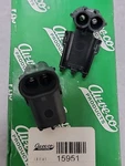Auveco 15951 2-CAVITY Connector Shell For Male Terminal; Qty 25. Fixed Price $35.99.
