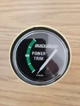 Quicksilver Mercury Blue Line Vdo Power Trim Gauge N-01-210-407 12V. Fixed Price $32.00.
