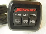 Mercury 887767K03 Smart Start Assy. Triple Button Port/mid/stbd On/off Switch. Fixed Price $18.99.