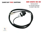 689-81870-00-00 Starting Switch For Yamaha Outboard 9.9-30HP 1984-1999. Fixed Price $35.59.