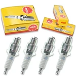 4PCS Lehr LP5.0S LP5.0L Ngk Standard Spark Plugs 112CC Propane Powered Ir. Fixed Price $26.67.