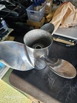 CP2838 Quicksilver Mirage Propeller Marine Lh 48-13701-19 *15 1/4 X. Fixed Price $200.00.