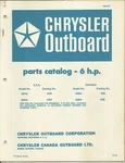 Chrysler Outboard Boat Hp Model 62HA 63HA 62BA 63BA Parts Catalog Ob 1319. Fixed Price $29.99.