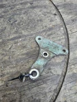 Antique 1940 Johnson KA-10 9.8HP Outboard Boat Motor Rear Steering Bracket. Fixed Price $8.00.