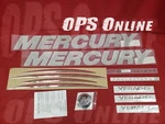 New/ Oem Mercury Verado Cowling Decal Set - Part#: 8M0070755. Fixed Price $318.30.