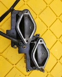 Air Intake Manifold, Lower, Reed Box, 0437338, For Johnson Outboard 200-250 Hp,. Fixed Price $40.05.