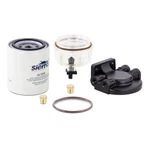 Sierra 18-7932-1 Racor Style Fuel Water Separator; 10 Micron Element; Aluminum. Fixed Price $98.50.