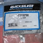 New Mercury / Quicksilver Fuel Filter Part# 35-8M2018790. Fixed Price $14.99.