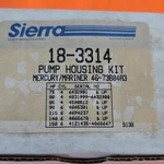 Sierra 18-3314 Pump Housing Kit Mercury/mariner New Old Stock. Fixed Price $60.00.