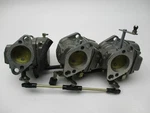 821679A17 821679A18 821679A19 Mercury Mariner 50 Hp Outboard Carburetor Set Wme. Fixed Price $300.00.