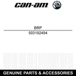 Brp Ski-doo Can-am Oem Rondelle Washer 503192494. Fixed Price $6.95.