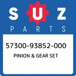 57300-93852-000 Suzuki Pinion & Gear Set 5730093852000, New Genuine Oem Part. Fixed Price $1176.42.