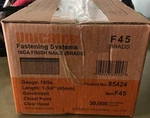 1-3/4" 18 Gauge Hi-tensile Brads Senco,bostitch,dewalt, Grex, Portercable 6 Bxs.. Fixed Price $73.00.