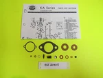 Mercury Mark 75H Outboard Carburetor Tillotson KA6AT Kit New. Fixed Price $35.95.
