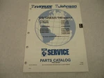 Nos 434250 1991 Omc Evinrude Johnson Outboard Parts Catalog 120-125ESX 140 Hp. Fixed Price $17.80.