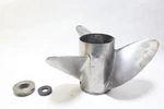 Omc Johnson Evinrude Stainless Prop/propeller 14 1/2 X 24 Part# 394755 Rh. Fixed Price $131.25.