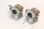 394808 394809 Johnson Evinrude 1983-1984 Carburetor Set 50 Hp 2 Cyl. Fixed Price $175.00.