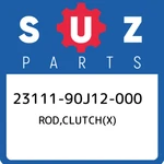 23111-90J12-000 Suzuki Rod,clutch(x) 2311190J12000, New Genuine Oem Part. Fixed Price $77.18.