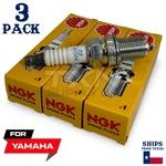 3 Ngk Spark Plugs - For Yamaha XL1200 Watercraft. Fixed Price $32.77.