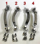 Yamaha 200 225 250 300 V6 3.3L Hpdi Outboard Motor Fuel Pipe Set Of 4. Fixed Price $249.00.