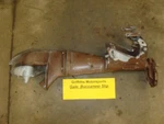 1951-54 Gale Buccaneer 5HP Outboard Motor 5D10B Lower Drive Unit Propeller. Fixed Price $98.00.