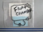 New Oem 3R3-03222-0 Tohatsu Float Chamber Gasket 0820. Fixed Price $25.00.