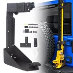 For 07-18 Jeep Wrangler Door Lift Jack Carrier Mount Bracket Tailgate Hinge. Fixed Price $35.35.
